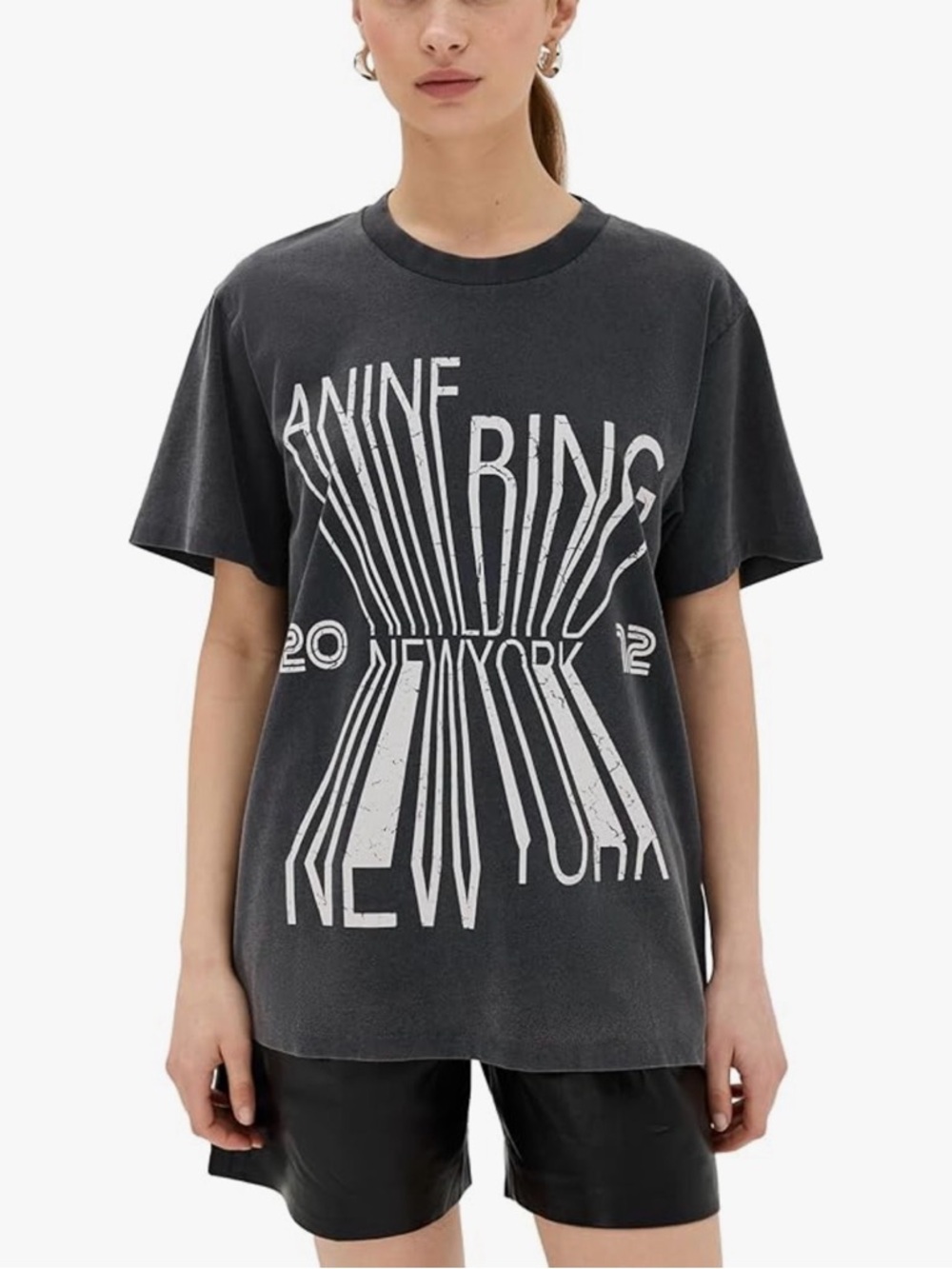 Anine Bing Colby New York T-shirt